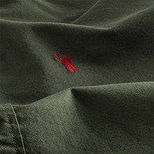 Load image into Gallery viewer, Dark Green Regular Fit Short Sleeve Oxford Shirt