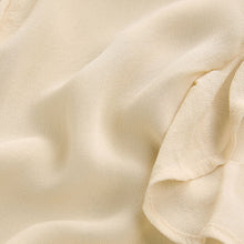 Load image into Gallery viewer, Ecru Ruffle Long Sleeve Blouse