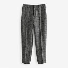 Load image into Gallery viewer, Charcoal Grey Slim Fit Nova Fides Suit Trousers
