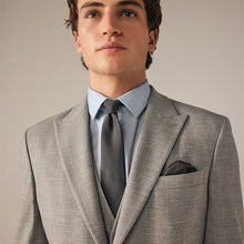 Load image into Gallery viewer, Neutral Slim Fit Check Suit Jacket