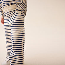 Load image into Gallery viewer, Black/White Short Sleeve T-Shirt and Wide Leg Trousers Set (3mths-5-6yrs)