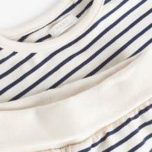 Load image into Gallery viewer, Black/White Short Sleeve T-Shirt and Wide Leg Trousers Set (3mths-5-6yrs)