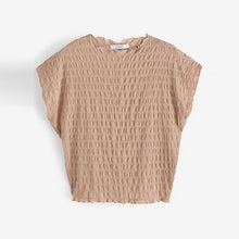 Load image into Gallery viewer, Neutral Short Sleeve Textured T-Shirt