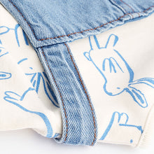 Load image into Gallery viewer, Denim Blue Dungarees And Bodysuit Baby Set (0mths-12-18mt)