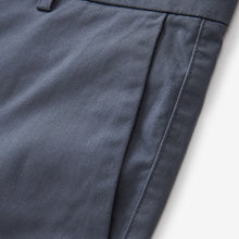 Load image into Gallery viewer, Mid Blue Slim Fit Stretch Chinos Shorts