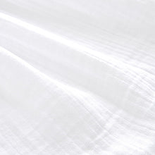 Load image into Gallery viewer, White Washed V-Neck 100% Cotton Blouse