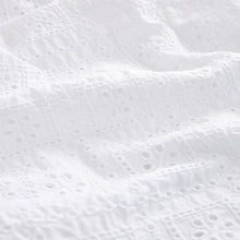 Load image into Gallery viewer, White Broderie Frill Sleeve Embroidered Cami Top