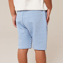 Load image into Gallery viewer, Blue Stripe Lightweight Jersey Shorts