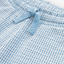 Load image into Gallery viewer, Blue Stripe Lightweight Jersey Shorts