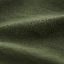 Load image into Gallery viewer, Khaki Green Linen Blend Knee Length Shorts