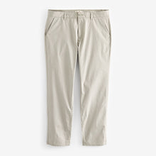 Load image into Gallery viewer, Stone Light Straight Fit Summerweight Stretch Chino Trousers