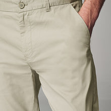 Load image into Gallery viewer, Stone Light Straight Fit Summerweight Stretch Chino Trousers