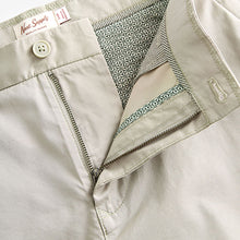 Load image into Gallery viewer, Stone Light Straight Fit Summerweight Stretch Chino Trousers
