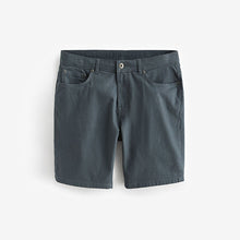 Load image into Gallery viewer, Blue Straight Motionflex 5 Pocket Chino Shorts