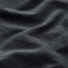 Load image into Gallery viewer, Charcoal Grey Sparkle 100% Cotton Sparkle Stud Ruffle Sleeve T-Shirt