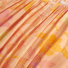 Load image into Gallery viewer, Orange Cutout Playsuit