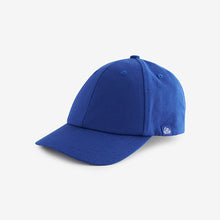 Load image into Gallery viewer, Cobalt Blue Canvas Cotton Cap 1-16 Years (3mths-13yrs)