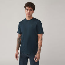 Load image into Gallery viewer, Blue/Navy/White/Steel Regular Fit T-Shirts 4 Pack