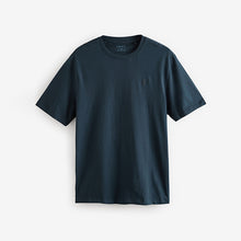 Load image into Gallery viewer, Blue/Navy/White/Steel Regular Fit T-Shirts 4 Pack