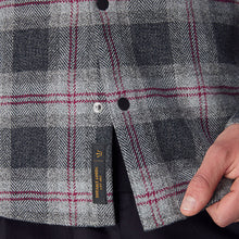 Load image into Gallery viewer, Grey Long Sleeve Check Shirt