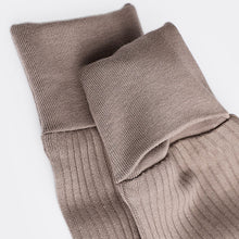 Load image into Gallery viewer, Neutral Tan Brown 100% Cotton Baby Zip Sleepsuits 3 Pack (0-2yrs)