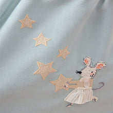 Load image into Gallery viewer, Blue/White Mouse Nighties 2 Pack (2-9yrs)