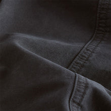 Load image into Gallery viewer, Black 100% Cotton Adjustable Waist Cargo Trousers