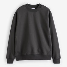 Load image into Gallery viewer, Slate Grey Rich Jersey Crew Sweatshirt