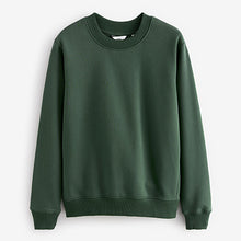 Load image into Gallery viewer, Khaki Green Rich Jersey Crew Sweatshirt