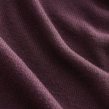 Load image into Gallery viewer, Burgundy Red Cosy Seam Front Crewneck