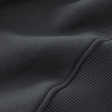 Load image into Gallery viewer, Grey Charcoal Relaxed Fit Quarter Zip Wellness Slogan Graphic Sweatshirt