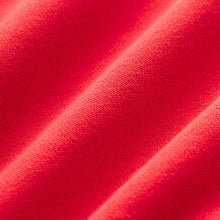 Load image into Gallery viewer, Red Graphic Mod Zip Neck Sweat Top