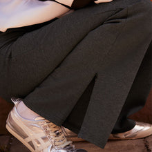 Load image into Gallery viewer, Charcoal Grey Power Sculpting Ponte Flare Leggings