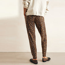 Load image into Gallery viewer, Animal Print Jersey Joggers