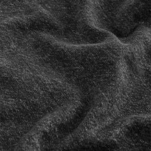 Load image into Gallery viewer, Washed Black 100% Cotton Short Sleeve Denim T-Shirt Dress