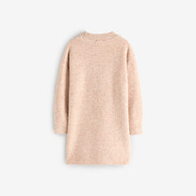 Load image into Gallery viewer, Ecru Bow Sequin Jumper Dress (3-12yrs)