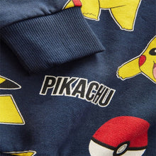 Load image into Gallery viewer, Blue Licensed Pokémon 100% Cotton Hoodie (4-12yrs)