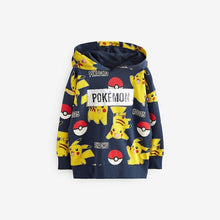 Load image into Gallery viewer, Blue Licensed Pokémon 100% Cotton Hoodie (4-12yrs)