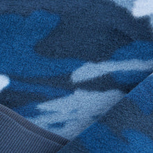 Load image into Gallery viewer, Navy Camouflage Single Soft Touch Fleece With Elastane (4-12yrs)