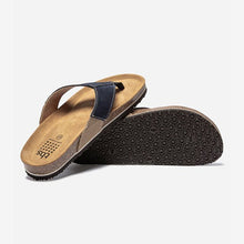 Load image into Gallery viewer, Flip-flops man very comfort mix materials Marine