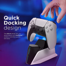 Load image into Gallery viewer, VERTUX Powerbase DualDock Charging Hub For PS5 DualSense™ Controller
