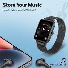 Load image into Gallery viewer, PROMATE SuperFit™ Smartwatch with Media Storage
