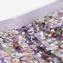 Load image into Gallery viewer, Pink/Purple Sequin Skirt (3-12yrs)
