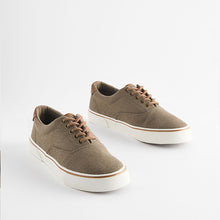 Load image into Gallery viewer, Khaki Green Classic Canvas Pumps