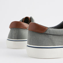 Load image into Gallery viewer, Grey Classic Canvas Pumps
