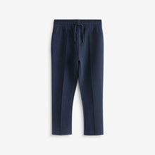 Load image into Gallery viewer, Navy Blue Slim Fit Smart Joggers (3-12yrs)