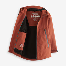 Load image into Gallery viewer, Red Waterproof Fleece Hooded Lined Coat (3-12yrs)