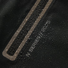 Load image into Gallery viewer, Black Waterproof Fleece Hooded Lined Jacket (3-12yrs)