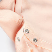 Load image into Gallery viewer, Peach/Green Baby Strappy Vest Bodysuits 5 Pack