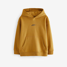 Load image into Gallery viewer, Ochre Yellow Plain Jersey Hoodie (3-12yrs)
